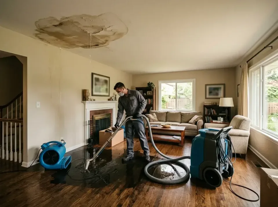 attic-pipe-burst-ceiling-drip-008 — frequently asked questions, Water Damage Restoration & Carpet Care in Reamstown, PA